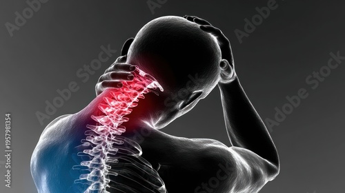 Human Anatomy of Neck Pain and Spinal Injury.