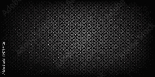 Dark textured background featuring a fine repeating diamond lattice pattern