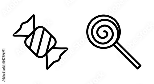 Candy icon symbol for apps and websites. candy sign and symbol.