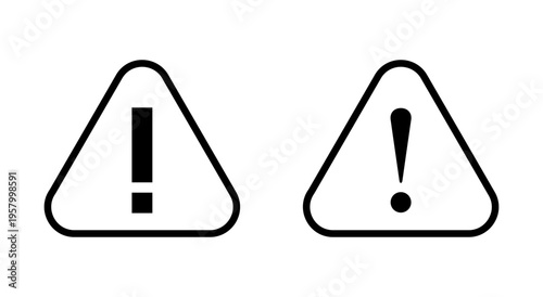 Danger icon symbol for apps and websites. attention sign and symbol. attention sign. exclamation