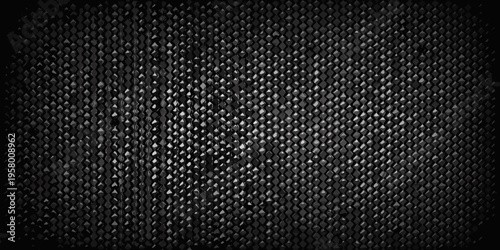Dark textured background resembling a diamond plate or metal grid