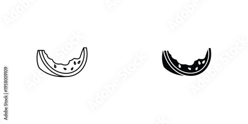 Organic waste icon graphic design vector symbols. Best for Graphics