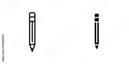 Pencil icon graphic design vector symbols. Best for Graphics