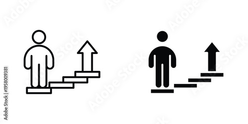 Personal development icon graphic design vector symbols. Best for Graphics