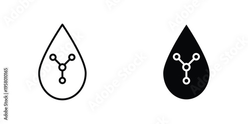Retinol icon graphic design vector symbols. Best for Graphics