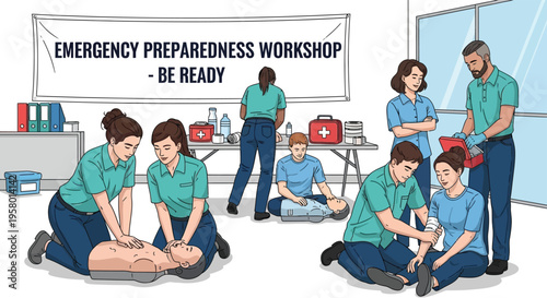 Emergency Preparedness Workshop Training Session.