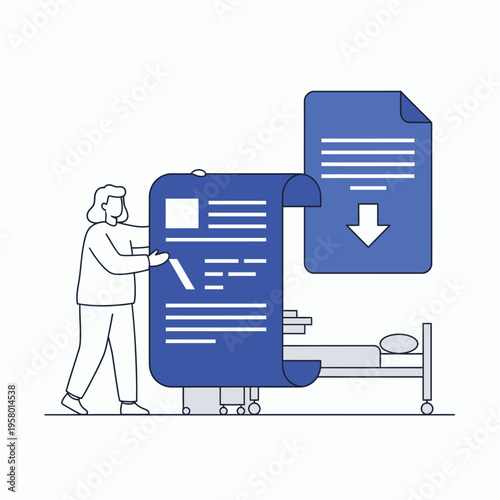Patient Medical Record Document Management and Healthcare Data.