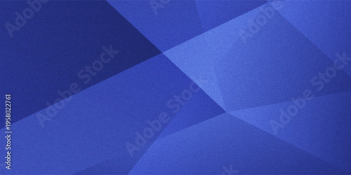 Black dark navy blue silver abstract pattern background. Geometric shape. Line triangle angle fold polygon diamond 3D. Color gradient ombre. Rough grain noise. Light shadow. Matte shimmer. Minimum.