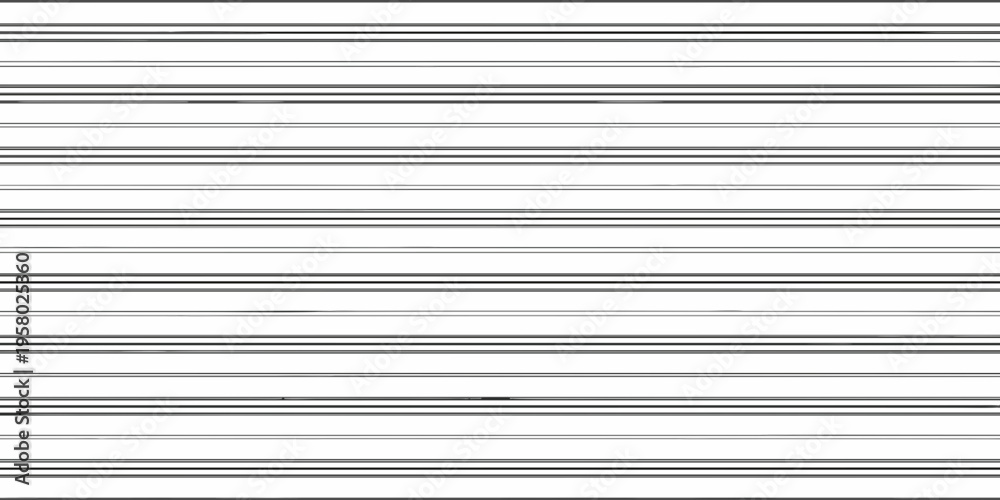 Obraz premium Abstract black and white horizontal lines create a striped pattern