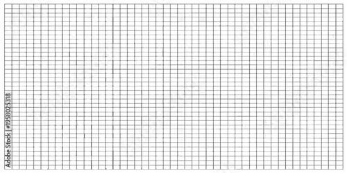 A grid pattern of evenly spaced black lines on a white background