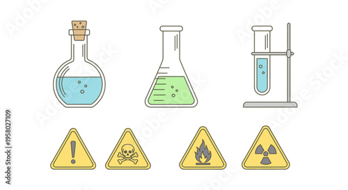 Skateboard and protective helmets for safety.