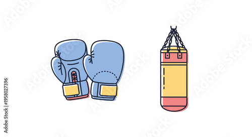 Travel Trail Sign Post Illustration.