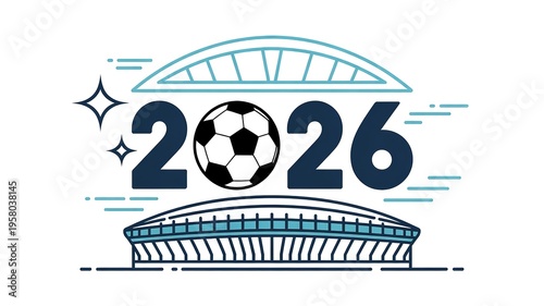 Vibrant Retro Style World Cup Football Themed Banner with Bold Red and Green Accents Tailored for Sports Bar Promotions Social Media Campaigns and Fan Merchandise Design