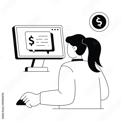 Finance Forum  Vector illustration. EPS 10