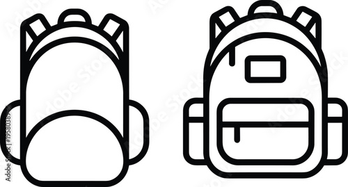 Modern minimalist picture frame placeholder set in various sizes and colors for interior design and art gallery mockups.