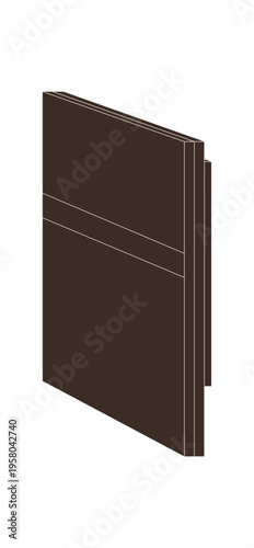 Retro y2k video game console icon with flat electronic device style. Classic videogame equipment and game theme for modern digital entertainment or technology related projects.