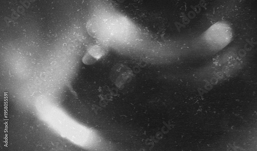 retro film overlay effect with scratch dust and light leaks, retro grain noisy film distressed texture light leak flare on black background, Black and white background