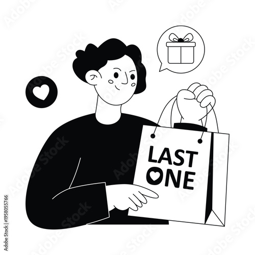  Emotional Selling Vector illustration. EPS 10