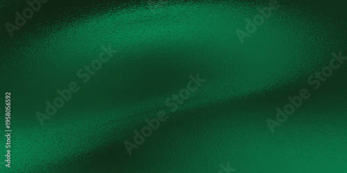 Obraz na płótnie Slightly wrinkled dark green luxury metallic foil