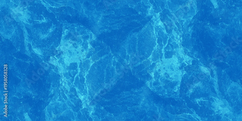 abstract blue liquid marble background with fluid turquoise waves and organic azure flowing paint textures