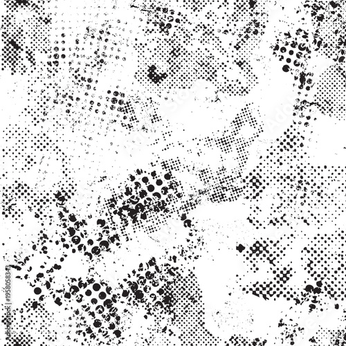 Distress grunge texture background Grange shapes .Grunge textured . Vector grainy texture .Screen print texture. Print
