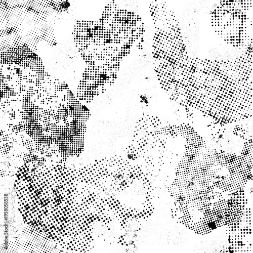 Distress grunge texture background Grange shapes .Grunge textured . Vector grainy texture .Screen print texture. Print
