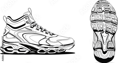 Since you uploaded two distinct images (an activewear top and a sneaker), I have provided optimized titles and keywords for both files below to help you submit them to Adobe Stock