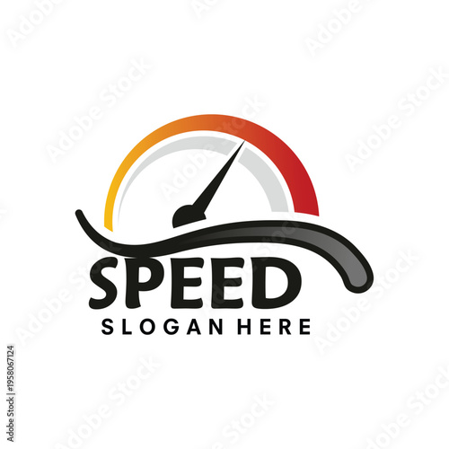 Abstract vector, Speedway symbol for a racing logo
