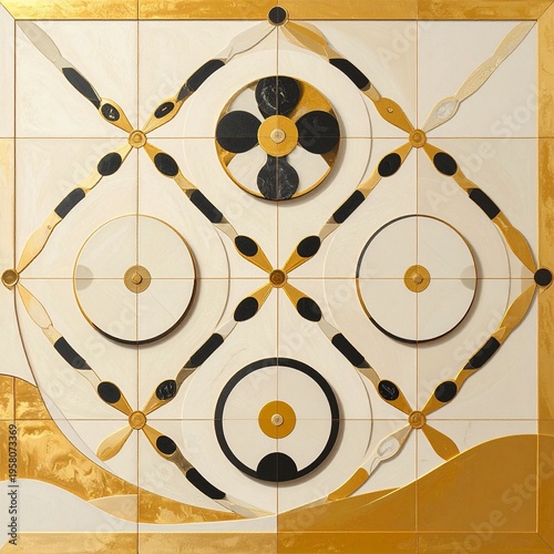 Luxury Arabic Gold Islamic Motif Elegant Premium Background.