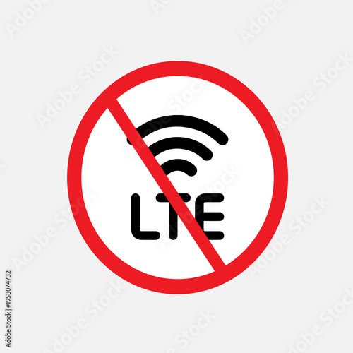 no mobile internet icon, symbol, isolate,