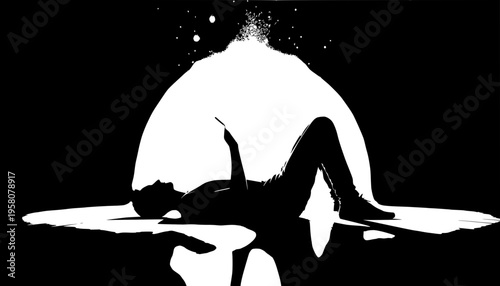 black cat silhouette