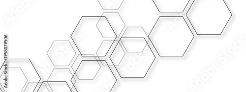 Abstract 3d geometric background featuring a seamless blue hexagon honeycomb pattern for digital technology and business wallpaper design vector 