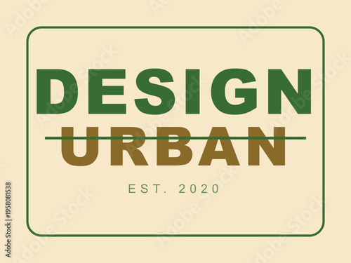 Modern Design Urban Brand Logo Graphic