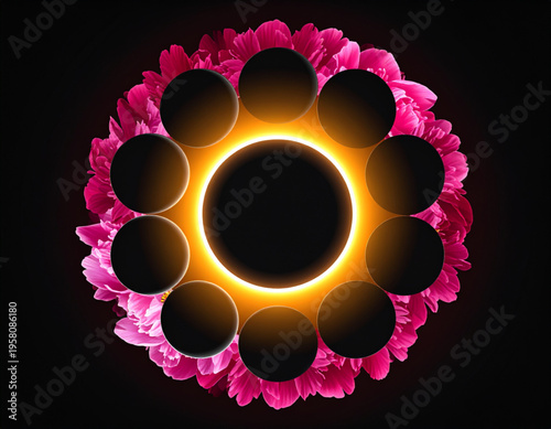 Shadow Inverted Peony Eclipse