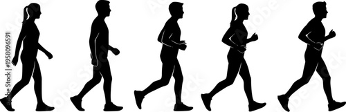 silhouette of a woman