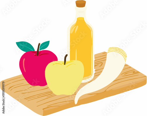 Autumn Harvest Table: A Plentiful Display of Fruit and Vegetables