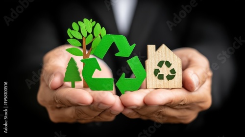 Sustainable living initiative recycling awareness urban community infographic eco-friendly engaging educational
