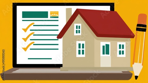 Real estate checklist for home buyers online infographic digital environment informative guide