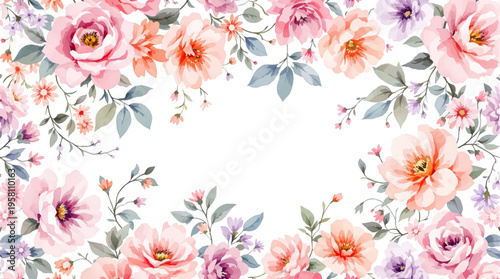 A gentle garden of tiny blossoms scattered like whispers on a peaceful spring morning