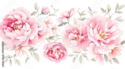 Delicate pastel wildflowers dancing softly across a light airy background full of calm beauty