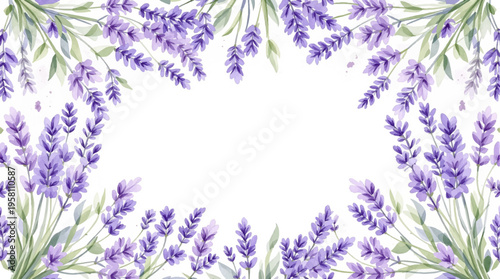 Fresh lavender flowers background with natural botanical charm and soothing countryside vibes
