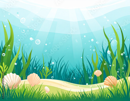 Seagrass Underwater Sway