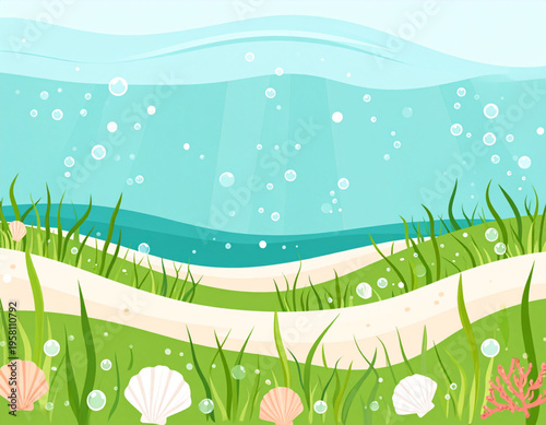 Seagrass Underwater Sway