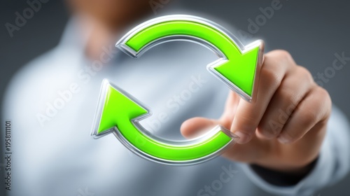 Digital transformation action business environment graphic content technology perspective innovation concept