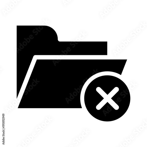 Folder vector icon. Database Illustration sign. File storage symbol. jacket logo. Design for web and app.