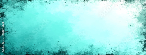 Vector Abstract aquamarine watercolor textured artwork evokes sense of serene and artistic aura , perfect canvas for design and evoke emotional responses