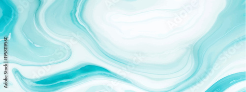 Vector Cool and serene azure marble-like art forms unique patterns create mesmerizing abstract designs, with fluid textures evoke tranquility and creativity