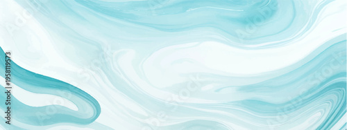 Vector Abstract ocean-like art showcases swirls and fluid colors blends and gradients offer mesmerizing waves and turquoise and azure create harmony