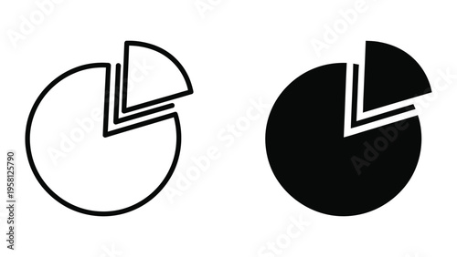 minimalist power on and off button icons flat design vector illustration