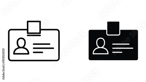 user account login and logout icons flat design vector illustration